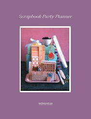 Scrapbook Party Planner - Martha Stewart