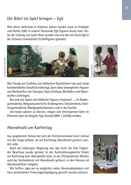 vangelischer emeindebrief - Evangelische Kirchengemeinde ...