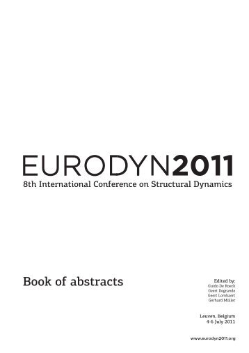 Book Of Abstracts – KVIV - International Conferences