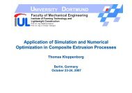 Application of Simulation and Numerical Optimization ... - HyperWorks