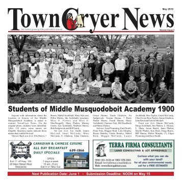 May 10 - TownCryer News