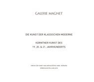 WERNER BERG - Galerie Magnet
