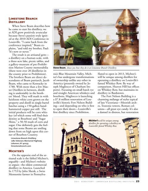 502-320-6419 - The American Distilling Institute