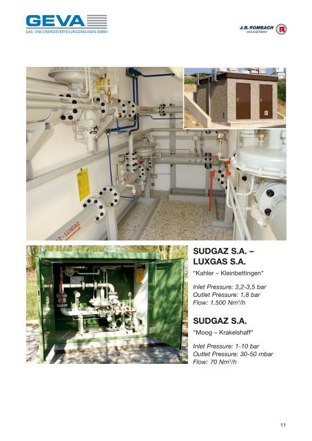 Stations - GEVA Gas- und Energieverteilungsanlagen GmbH