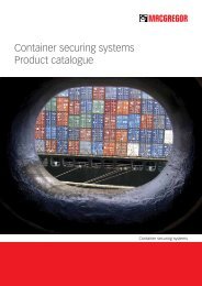 Container securing systems Product catalogue - Cargotec, Inc.
