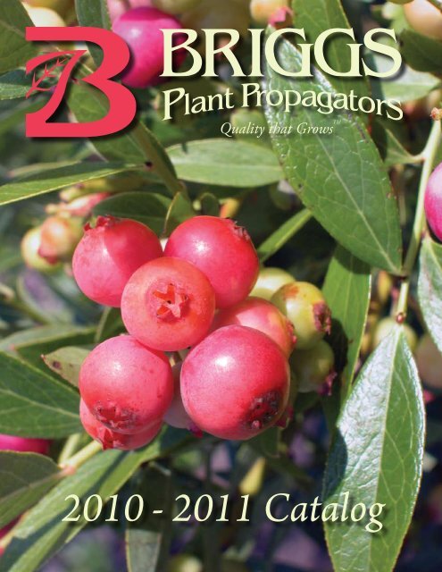 2010 - 2011 Catalog - Briggs Nursery