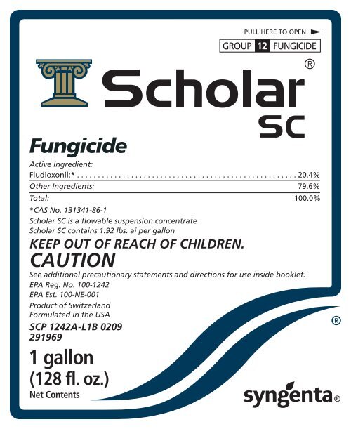 Fungicide 1 gallon - Syngenta Crop Protection