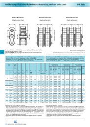 Hochleistungs-Präzisions-Rollenkette / Heavy-duty, precision roller ...