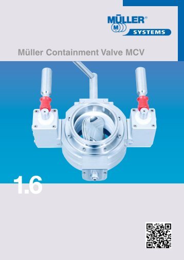 Müller Containment Valve MCV - Müller GmbH