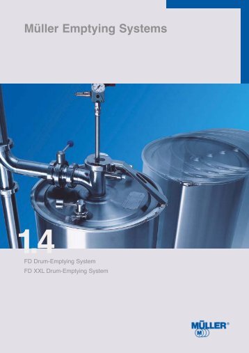 FD XXL drum-emptying system - Müller GmbH