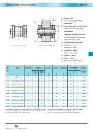 Hohlbolzenkette / Hollow-pin chain DIN 8165