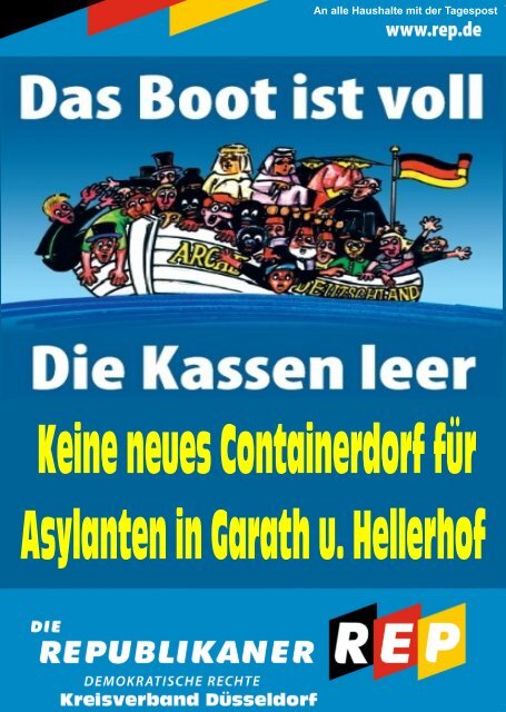 Keine neues Containerdorf für Asylanten in Garath u. Hellerhof - DIE ...