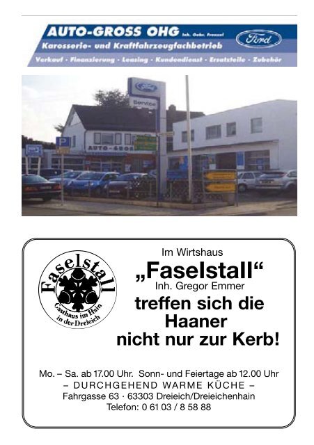 Kerb 2008 - Fahnenjahrgang 2008