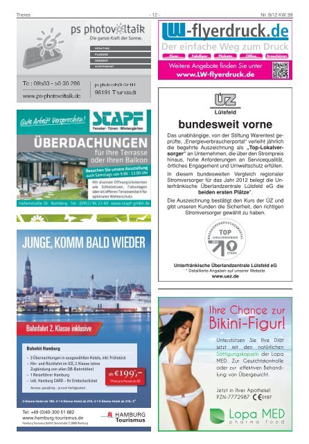 Mitteilungsblatt Nr. 9 - VG Theres - Wonfurt