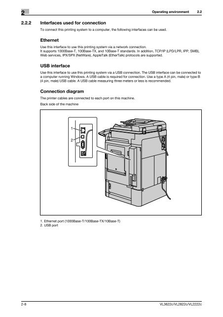 User Manual Print Operations: VarioLink (VL) 2222c, VL2822c ... - Océ