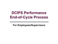 DCIPS PAA End-of-Cycle Instructions