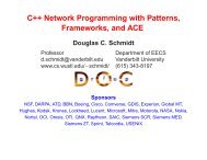 C++ Network Programming with Patterns, Frameworks, and ACE