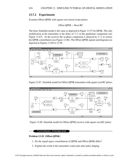 Simulink Tutorial on Digital Modulation Methods - Cengage Learning