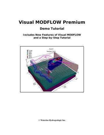 Visual MODFLOW Premium Demo Tutorial