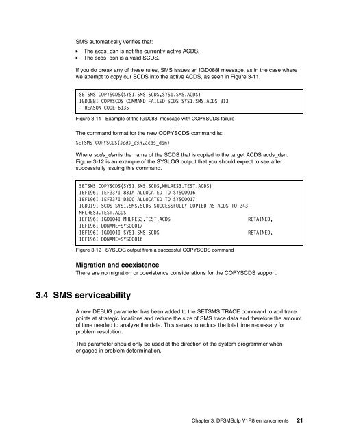 z/OS V1R8 DFSMS Technical Update - IBM Redbooks