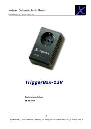 TriggerBox-12V - antrax.de