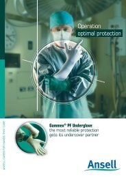 Gammex® PF Underglove - Ansell Healthcare Europe