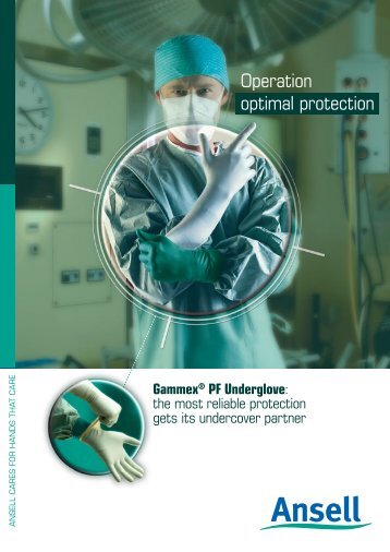 Gammex® PF Underglove - Ansell Healthcare Europe