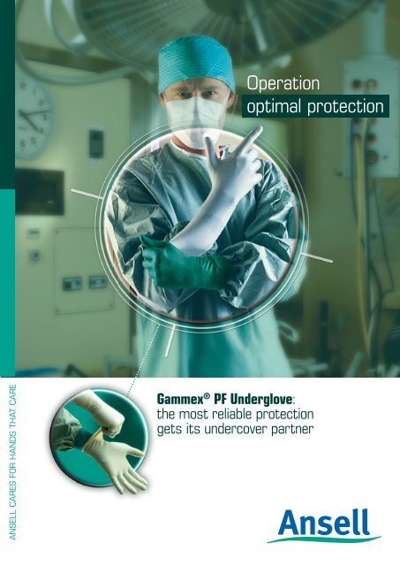 Gammex® PF Underglove - Ansell Healthcare Europe