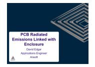 PCB Radiated Emissions Linked With Enclosure