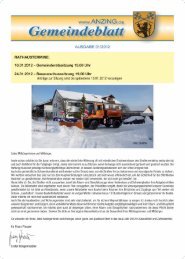 Ausgabe Januar 2012 - Gemeinde Anzing