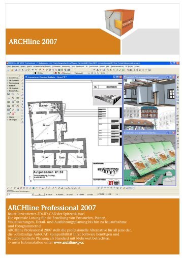 ARCHline 2007 ARCHline 2007 ARCHline ARCHline Professional ...