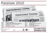 Preisliste 2010 - Die-Zeitungen.de