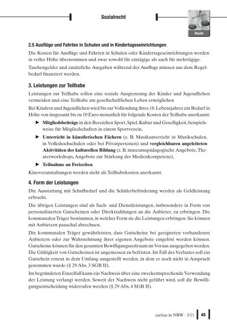 Recht-Informationsdienst - Caritas NRW