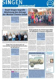 24. Nov. 2010 - Singener Wochenblatt