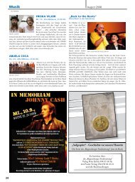 Musik - Regensburger Stadtzeitung