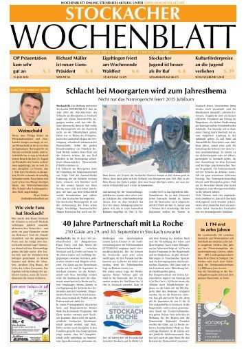 Ausgabe 28 / 2012 - Singener Wochenblatt