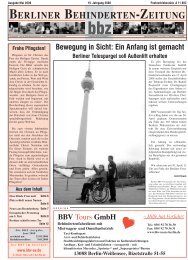 Berliner Behindertenzeitung