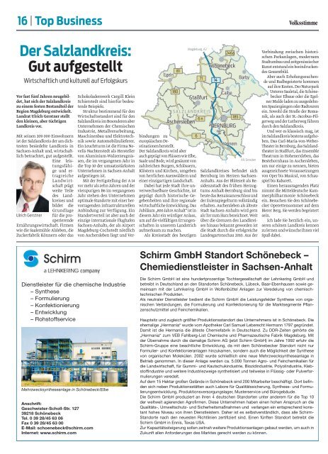 "Top Business" jetzt kostenlos als PDF - Volksstimme