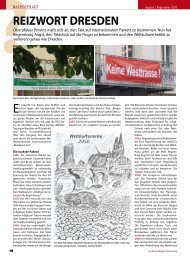 ReizwoRt DResDen - Regensburger Stadtzeitung