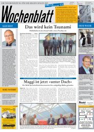 Ausgabe 28 / 2008 - Singener Wochenblatt