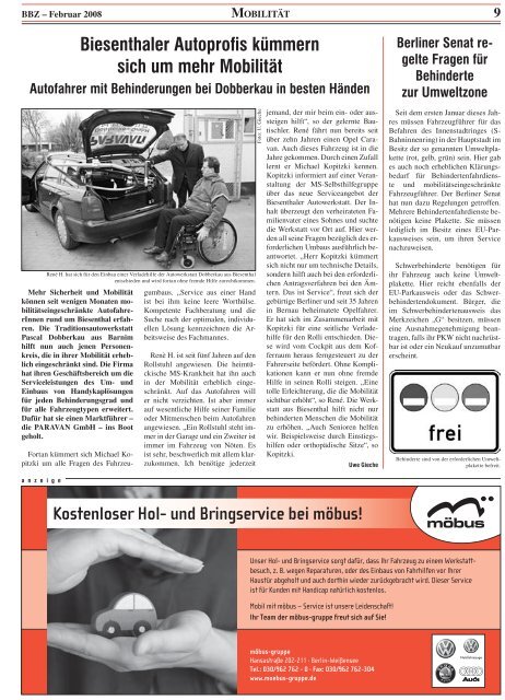 Februar - Berliner Behindertenzeitung