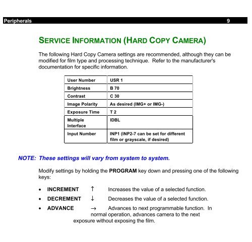 9600 Service Manual - gmecorp-usa.com