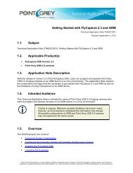 Getting Started with FlyCapture 2.3 and ARM - Point Grey Research