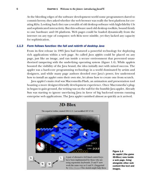 JavaFX in Action - Manning Publications