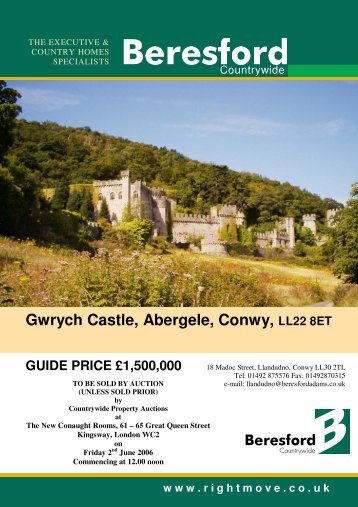 Gwrych Castle, Abergele, Conwy, LL22 8ET - Friends of Gwrych ...