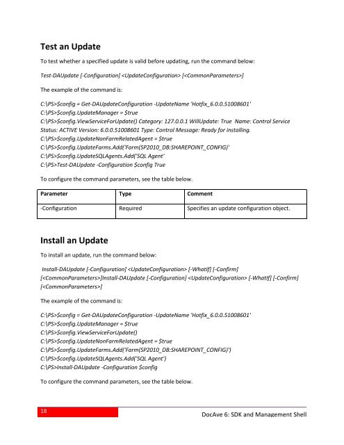 DocAve 6 Management Shell - AvePoint