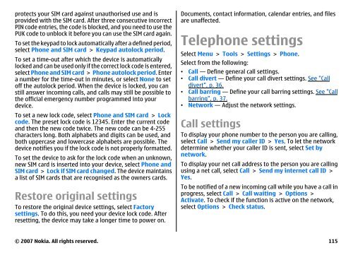 E51 User Guide - Nokia