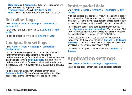 E51 User Guide - Nokia