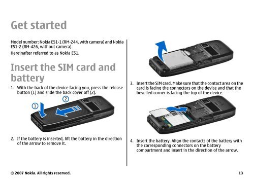 E51 User Guide - Nokia
