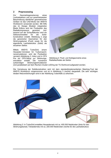 geometrie Sensitivitäts -analyse